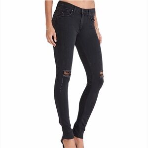 Rag & Bone For Aritzia Skinny Distressed Jeans